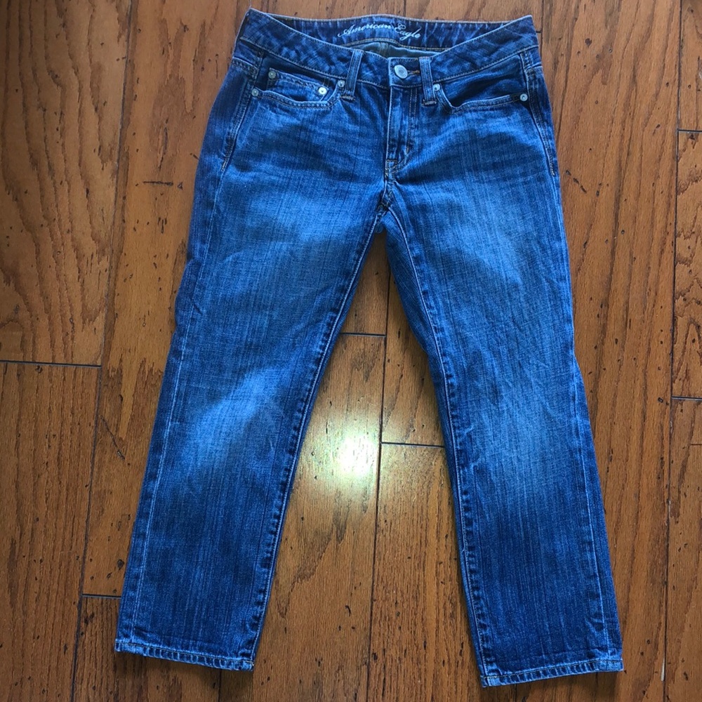 American Eagle size 0 Boy fit jeans- never worn